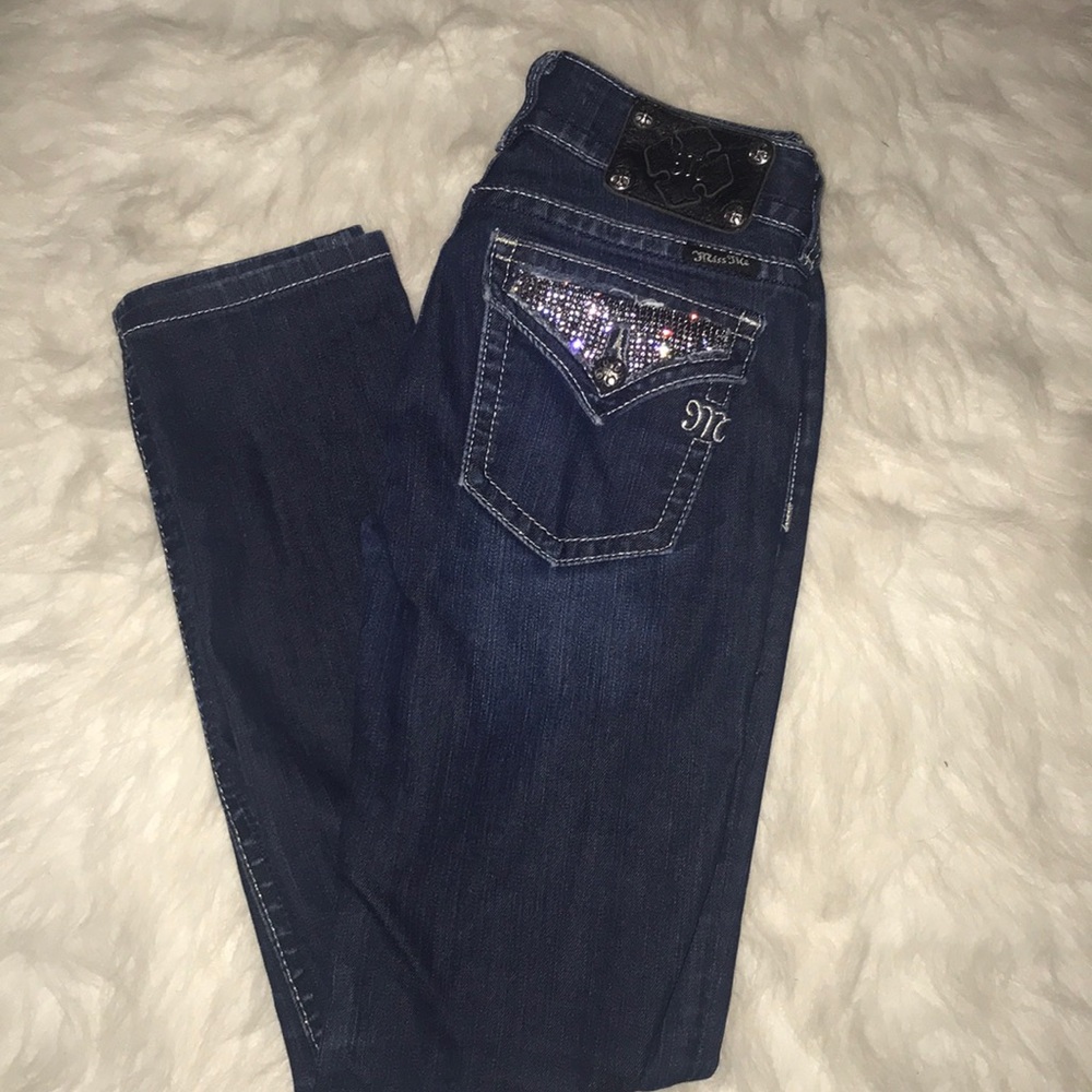 Skinny leg MissMe jeans.